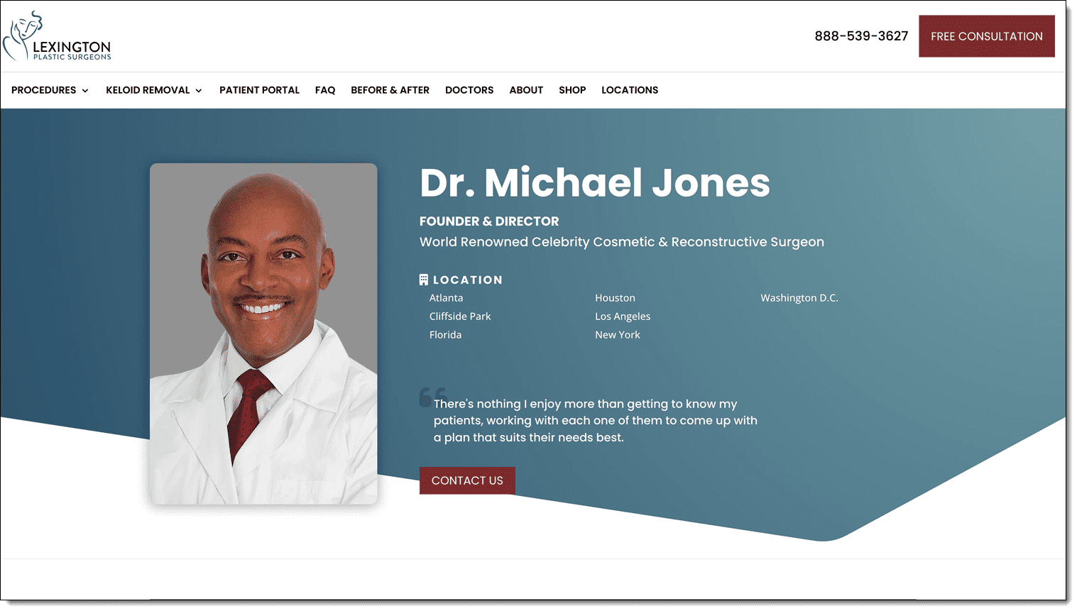 Meet Dr. Michael Jones of Lexington Plastic Surgeons in New York, New