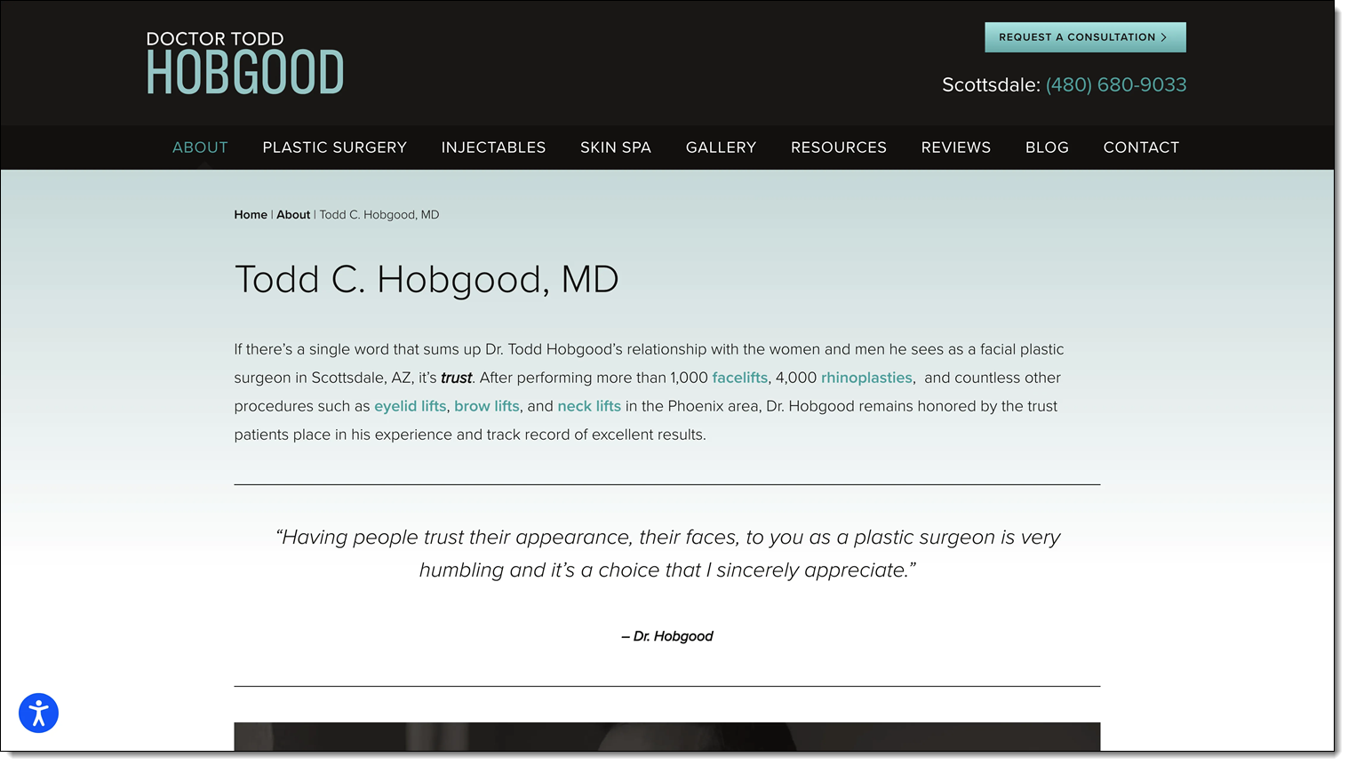 Meet Dr. Todd C. Hobgood of Hobgood Facial Plastic Surgery in Phoenix