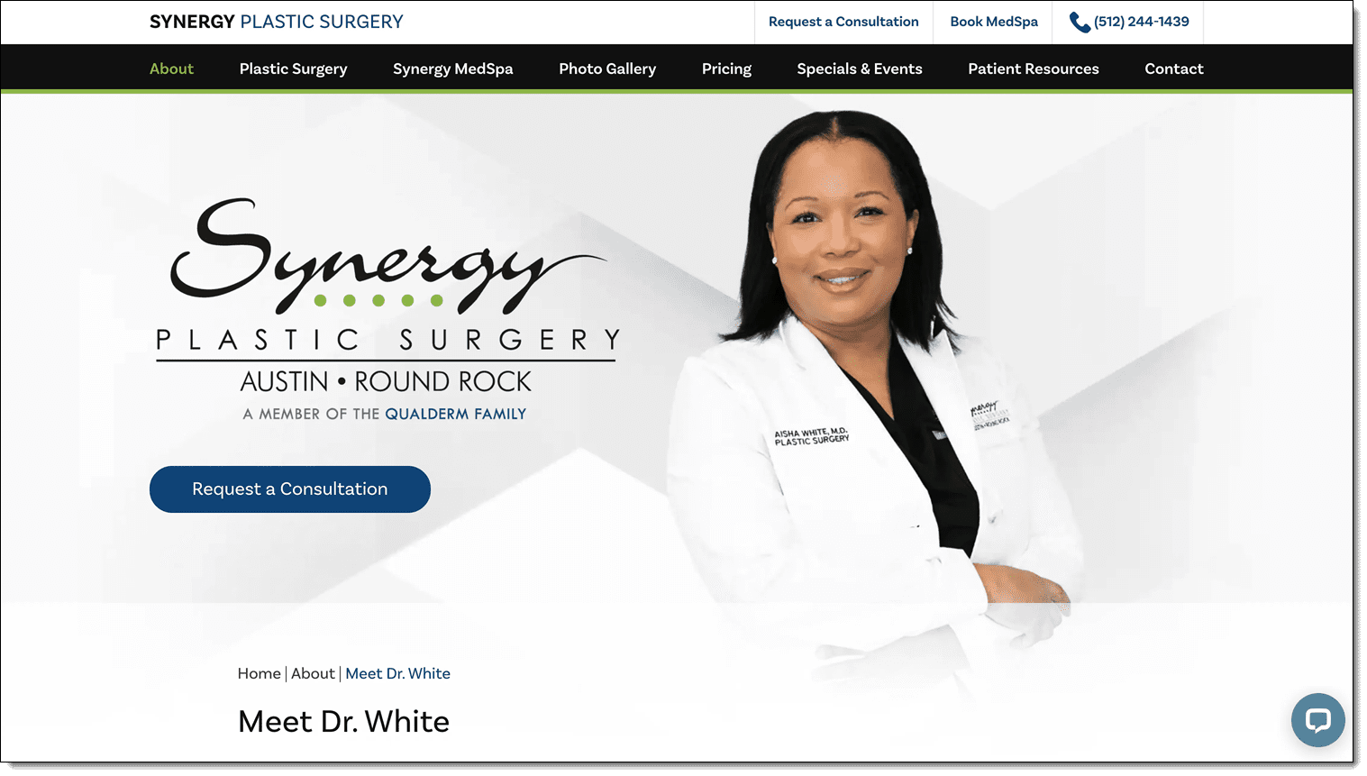 Meet Dr. Aisha White of Synergy Plastic Surgery in Austin, Texas