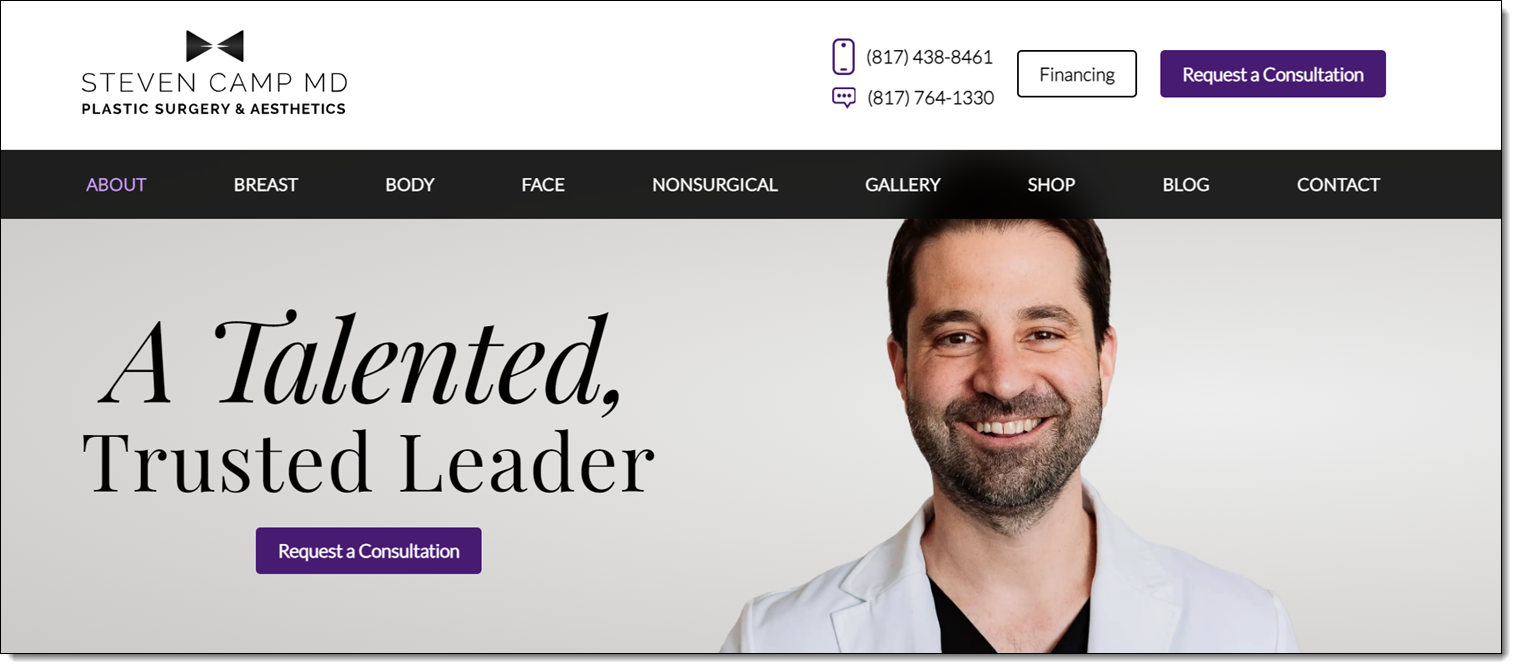 Dr Steven Camp Fort Worth Tx Meet Dr. Steven Camp of Steven Camp MD Plastic Surgery & Aesthetics in