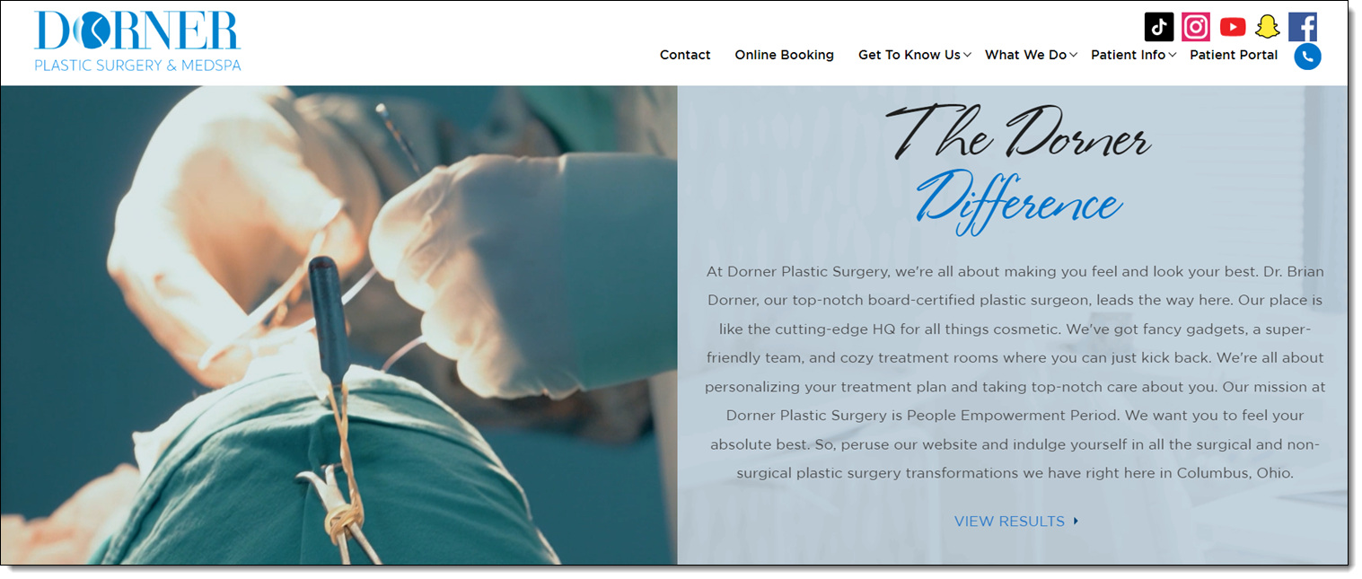 Meet Dr. Brian Dorner of Dorner Plastic Surgery in Columbus, Ohio ...